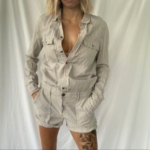 PAIGE denim romper